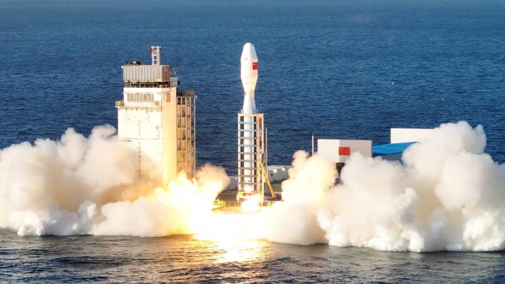 “一箭十四星”！捷龍三號運載火箭首飛成功