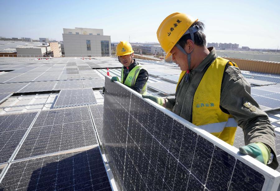 河北蘆臺:廠(chǎng)房屋頂光伏電站助推低碳發(fā)展