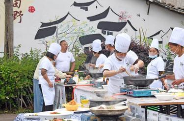 浙江仙居:鄉村廚藝大比拼
