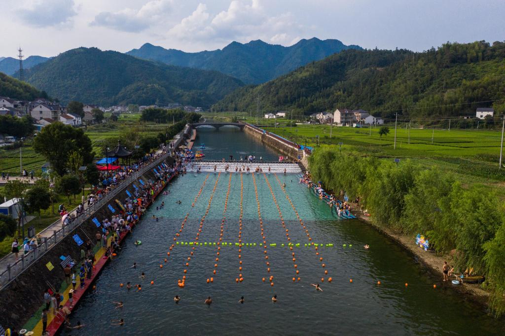 浙江：美麗鄉村開(kāi)啟夏季清涼戲水節