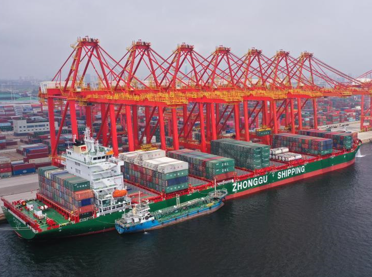 山東港口日照港1至7月份吞吐量同比增長(cháng)6.2%
