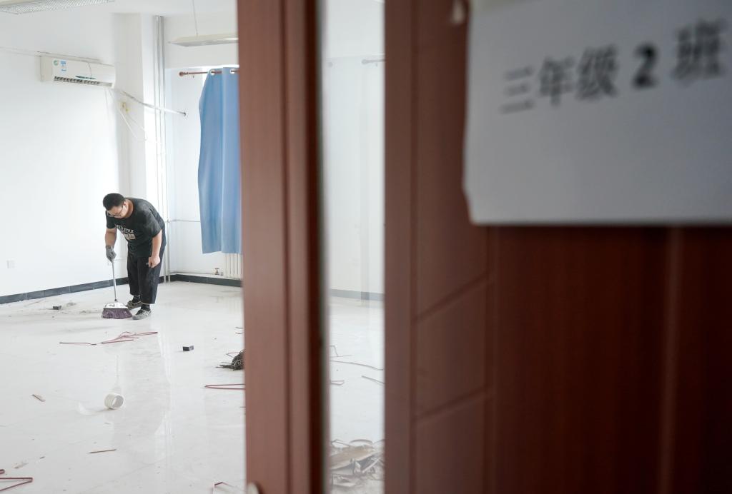 新華全媒+丨北京：受災地區全力保開(kāi)學(xué)