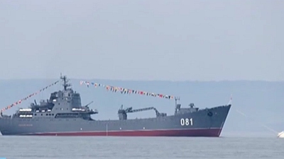 俄羅斯：俄太平洋艦隊和黑海艦隊同時(shí)舉行演習